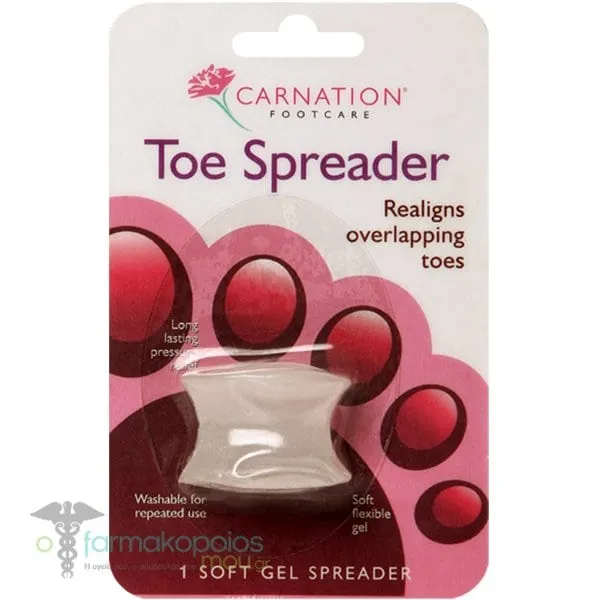 Carnation Toe Spreader Διαχωριστικό για το Μεγάλο Δάκτυλο του Ποδιού, 1τεμ