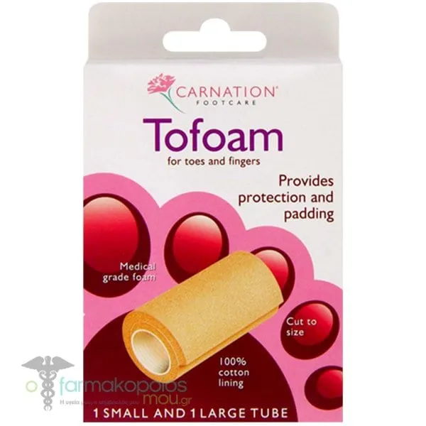 Carnation Tofoam Προστατευτικά Σκουφάκια Δακτύλων, 2τεμ