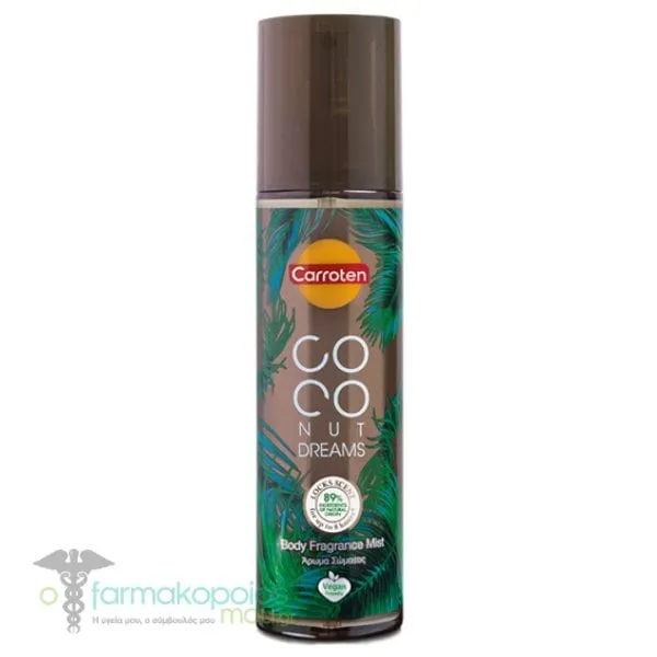 Carroten Coconut Dreams Body Fragrance Mist, 200ml