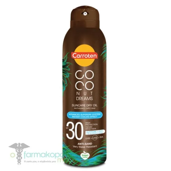 Carroten Coconut Dreams Suncare Dry Oil SPF30, 150ml