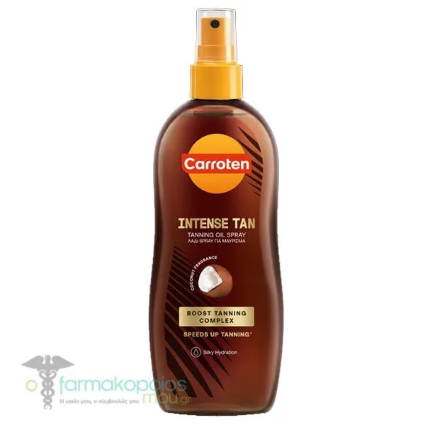 Carroten Intense Tan Tanning Oil Spray, 200ml