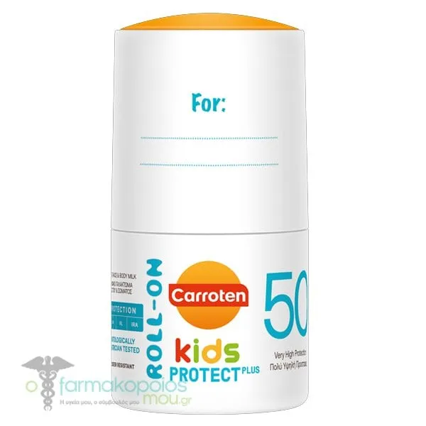 Carroten Kids Protect Plus Roll-On 4D Protection Face & Body Milk SPF50+, 50ml