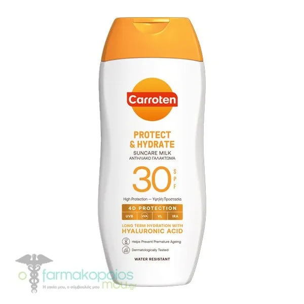 Carroten Protect & Hydrate Suncare Milk 4D Protection SPF30, 200ml