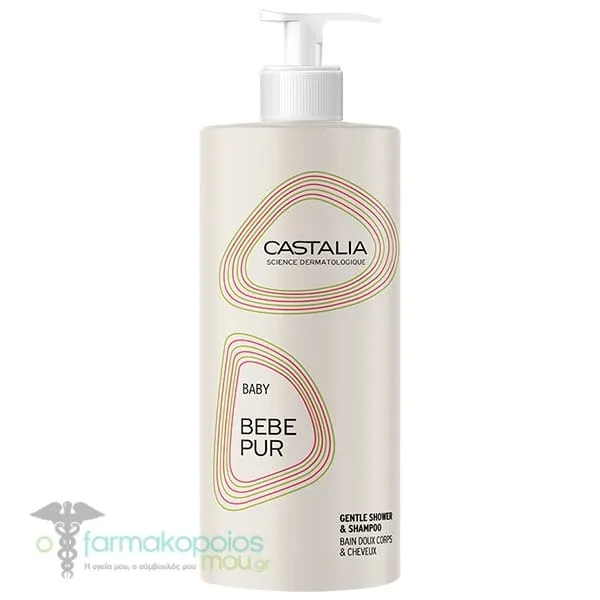 Castalia Bebepur Gentle Βρεφικό Σαμπουάν & Αφρόλουτρο, 1l