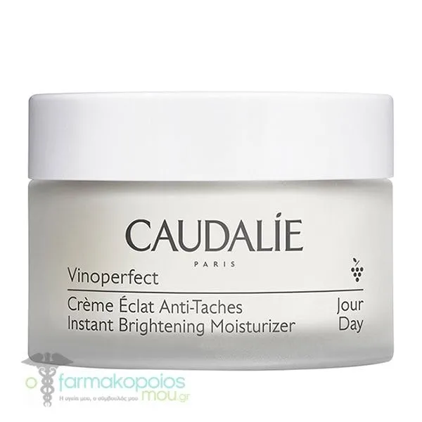 Caudalie Vinoperfect Instant Brightening Moisturiser Κρέμα Ημέρας Άμεσης Λάμψης, 50ml