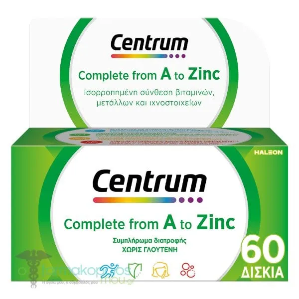 Centrum Complete from A to Zinc, 60tabs