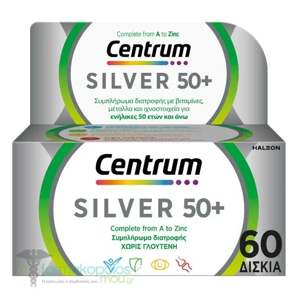 Centrum Silver 50+, 60tabs