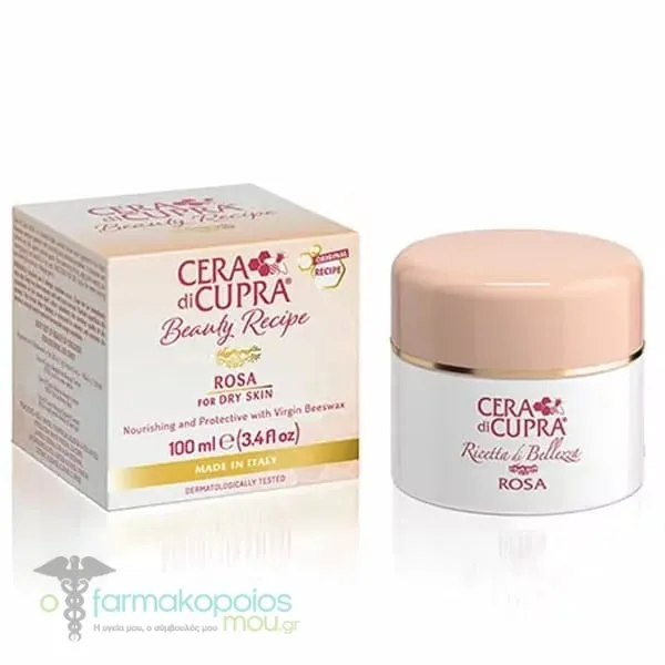 Cera di Cupra Rosa Nourishing & Protective Face Cream for Dry Skin, 100ml