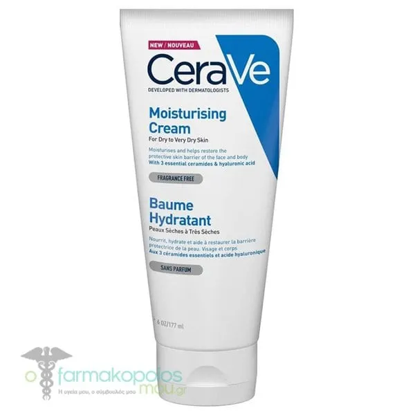 CeraVe Moisturising Cream for Dry to Very Dry Skin, 177ml