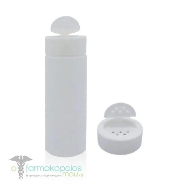 Chemco Talc Container White 100ml, 1 pc