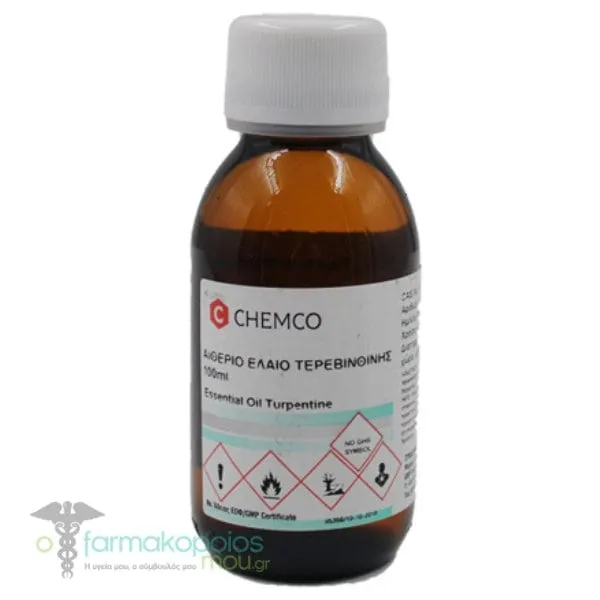 Chemco Turpentine Essential Oil, 100ml