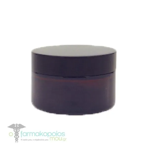 Chemco Caramel Glass Jar with Black Lid, 30ml
