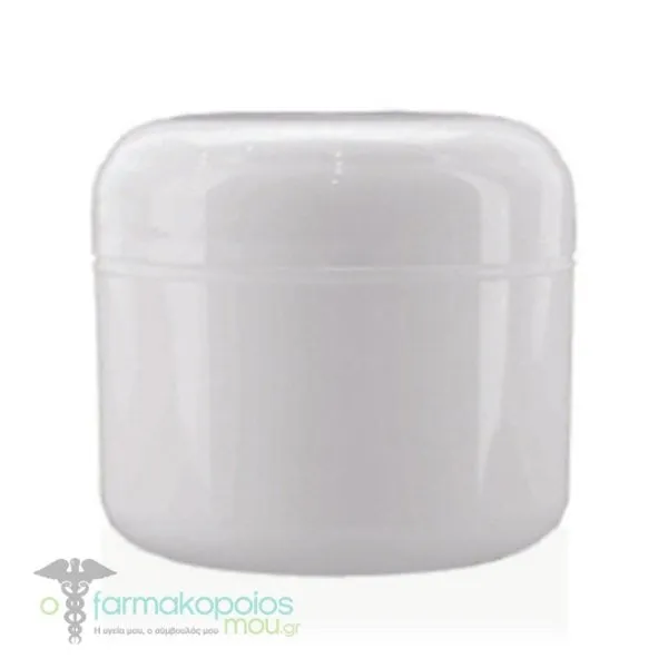 Chemco Luxury Jar with Double Bottom White, 30ml