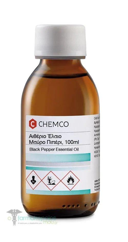 Chemco Black Pepper Essential Oil, 100ml