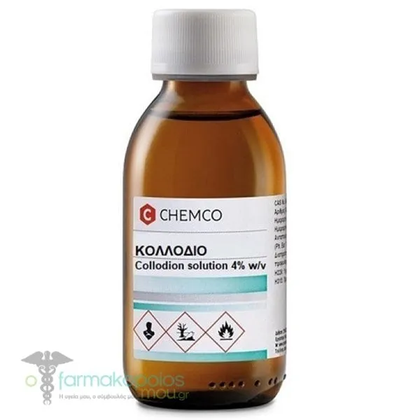 Chemco Collodion (Κολλόδιο) 4% W/V, 50ml