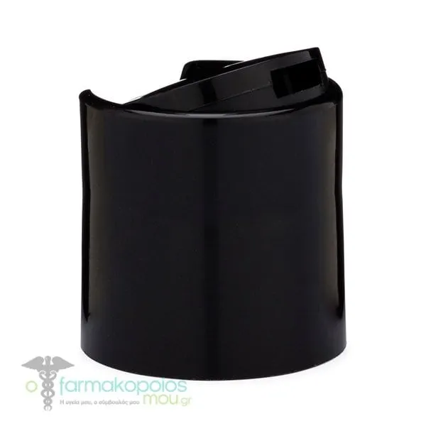 Chemco Black Safety Cap Disc Top for Vials 24/410, 1pc