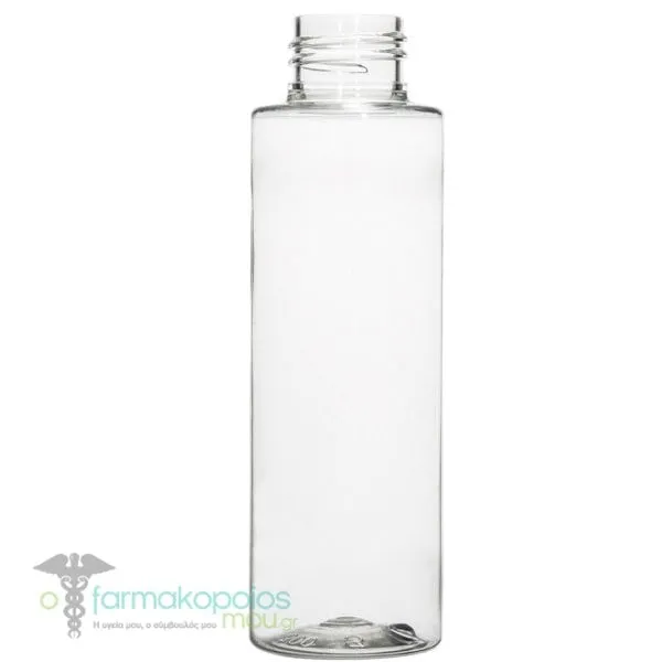 Chemco Transparent Cylindrical Bottle PET-G 24/410mm, 250ml