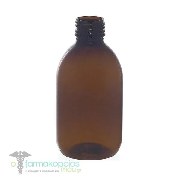 Chemco PET Caramel Vial Pl100 PP28, 200ml