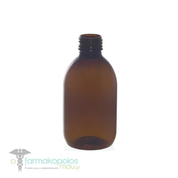 Chemco PET Caramel Vial Pl250 PP28, 250ml