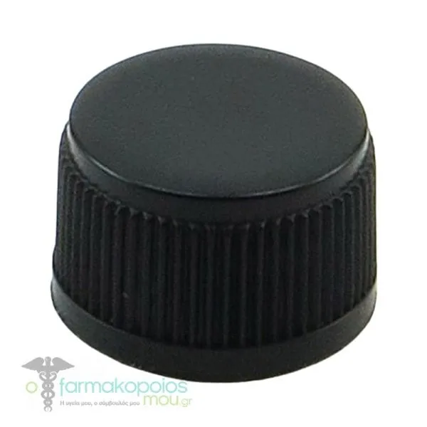 Chemco Safety Cap Black for Vials PP18, 1pc