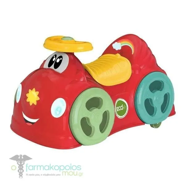 Chicco Eco+ All Around Ride-On Red, 1pc