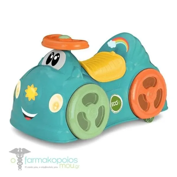 Chicco Eco+ All Around Ride-On Turquoise, 1pc