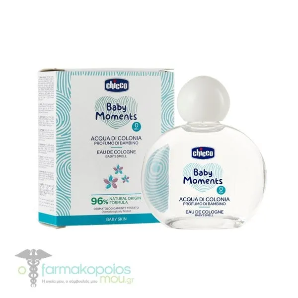 Chicco Baby Moments Baby's Smell Eau de Cologne 0m+, 100ml