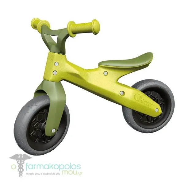 Chicco Eco+ Balance Bike Green Hopper 18m+, 1pc