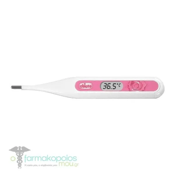 Chicco Digi Baby 3-in-1 Digital Thermometer (09059), 1pc - Ρόζ