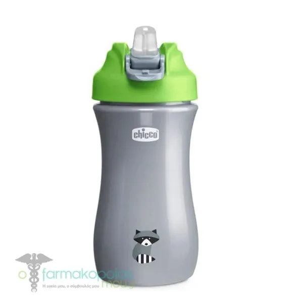Chicco Pop-Up Cup 2y+, 350ml - Πρασινο