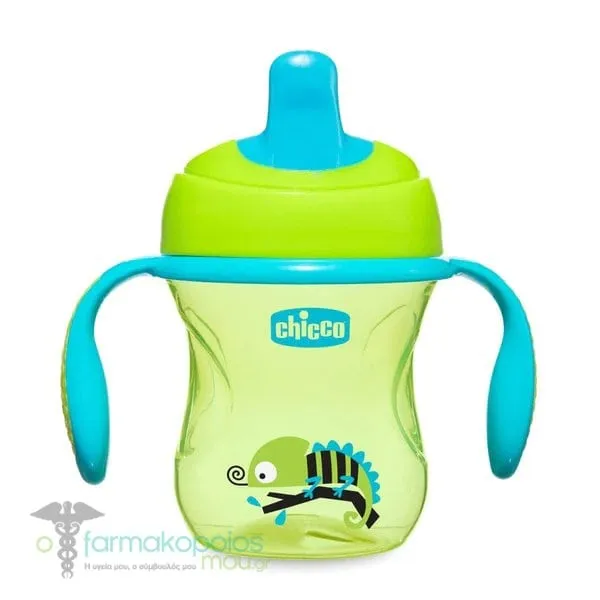Chicco Training Cup 6m+, 200ml - Τιρκουάζ