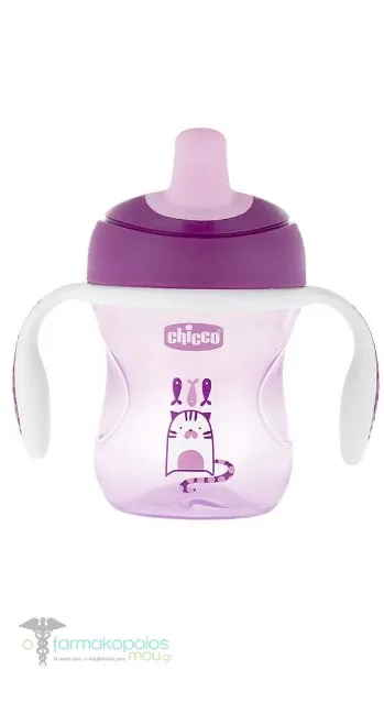 Chicco Training Cup 6m+, 200ml - Μώβ
