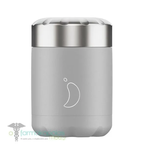 Chilly's Food Pot Θερμός Φαγητού, 300ml - Light Grey