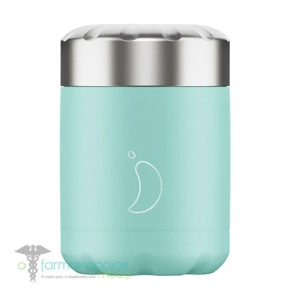 Chilly's Food Pot Θερμός Φαγητού, 300ml - Pastel Green