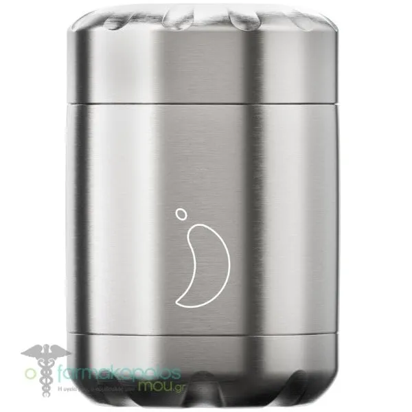 Chilly's Food Pot Θερμός Φαγητού, 300ml - Silver