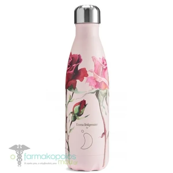 Chilly's Reusable Bottle Emma Bridgewater, 500ml - Roses
