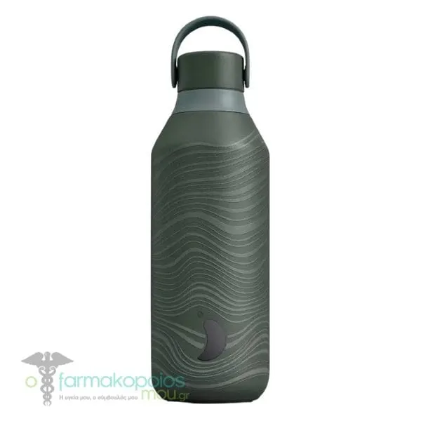 Chilly's Series 2 Reusable Bottle Elements, 500ml - Wind Grey