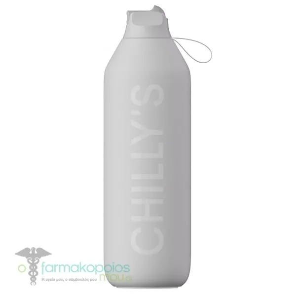 Chilly's Sport Series 2 Flip Bottle, 1000ml - Granite Grey