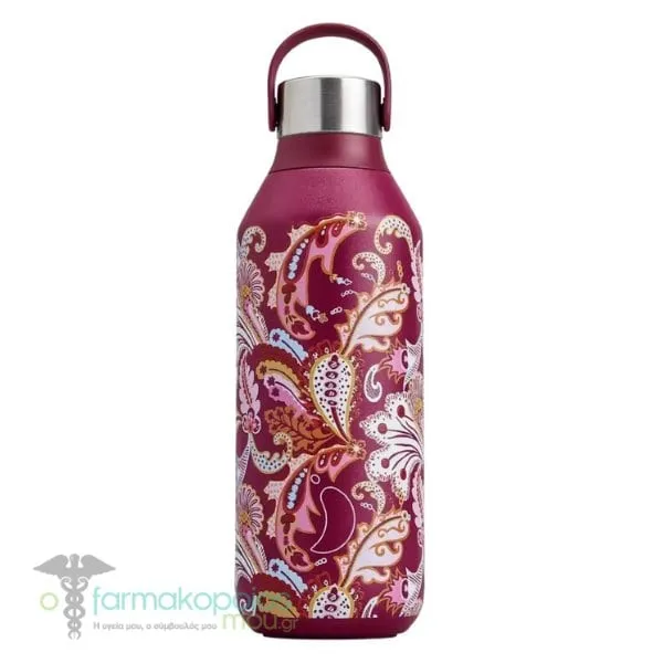 Chilly's x Liberty Series 2 Bottle, 500ml - Concerto Feather