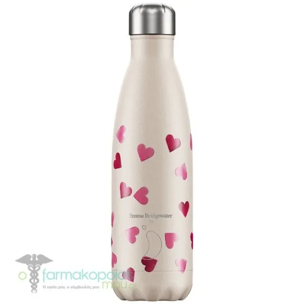 Chillys Original Emma Brigdewater Hearts Μπουκάλι Θερμός, 500ml
