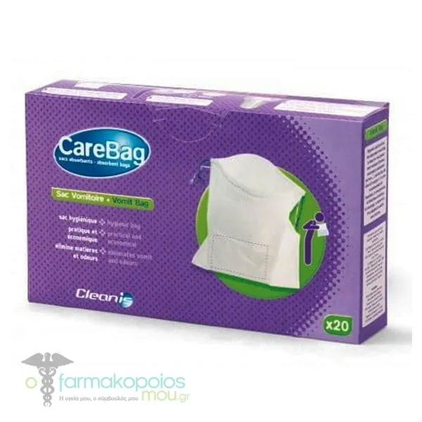 Cleanis Care Bag Σακούλες Εμετού, 20τεμ