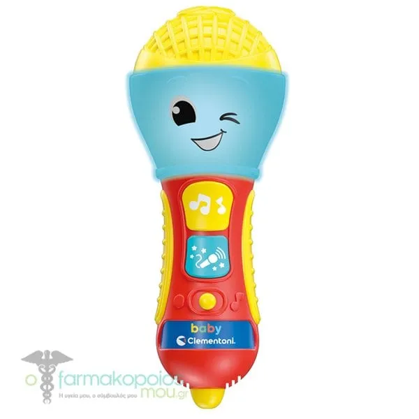 Clementoni Βρεφικό Παιχνίδι Baby Mικρόφωνο για 10-36m+, 1τεμ