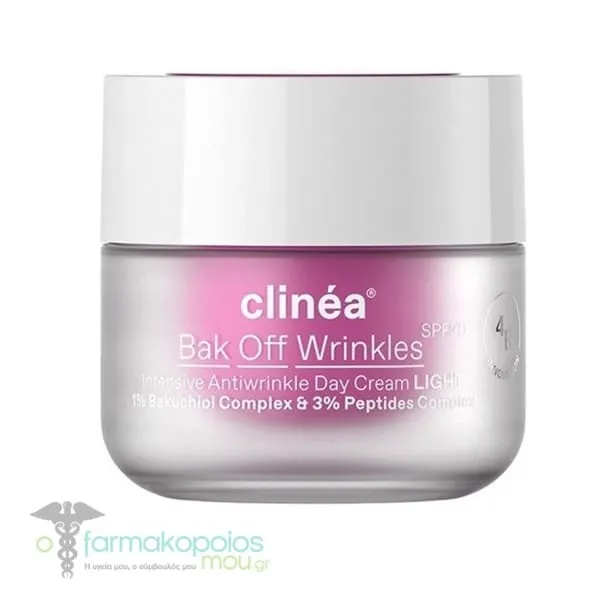 Clinea Bak Off Wrinkles Light SPF20, 50ml