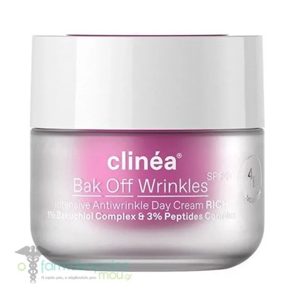 Clinea Bak Off Wrinkles Rich SPF20, 50ml