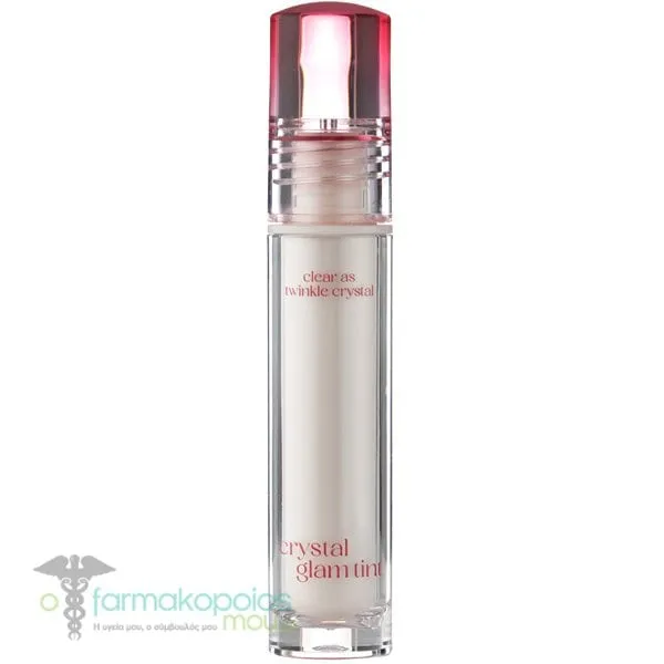 Clio Crystal Glam Tint 003 Blushed Peach Ενυδατικό Gloss Χειλιών, 1τεμ