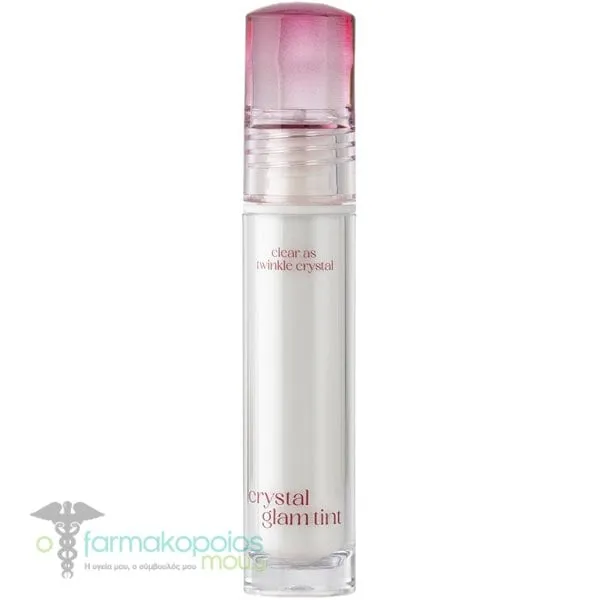 Clio Crystal Glam Tint 004 Pale Plum Ενυδατικό Gloss Χειλιών, 1τεμ