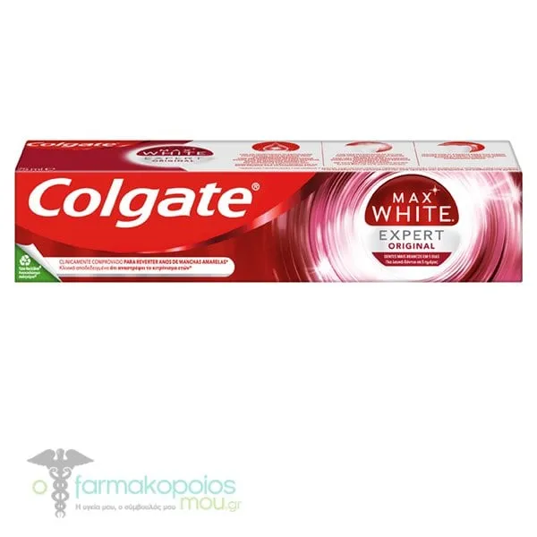 Colgate Max White Εxpert Original Toothpaste, 75ml