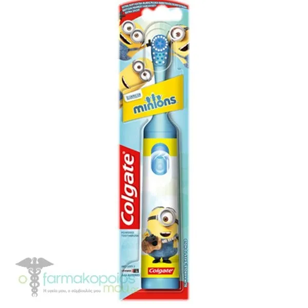 Colgate Minions Slim Soft Eletric Toothbrush, 1pc - Μπλέ