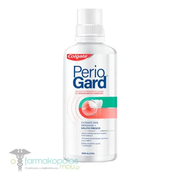 Colgate Periogard Mouthwash for Gum Protection & Fresh Breath, 400ml