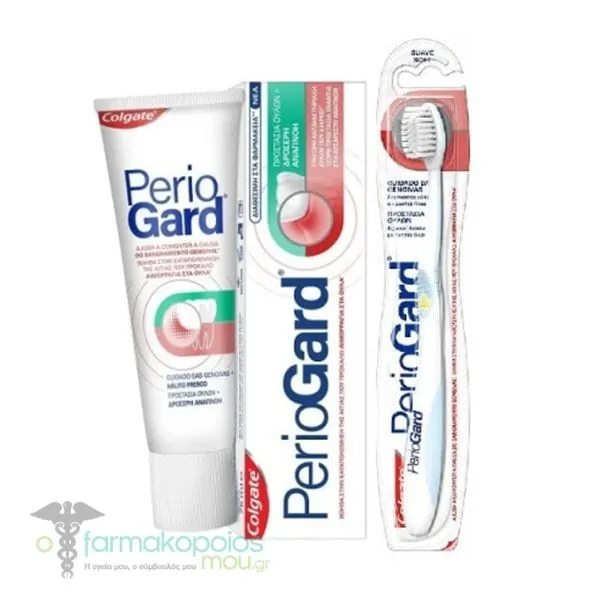 Colgate Promo Toothpaste Periogard Gum Protection & Cool Breath, 75ml & Toothbrush Periogard Soft, 1pcs, 1 set